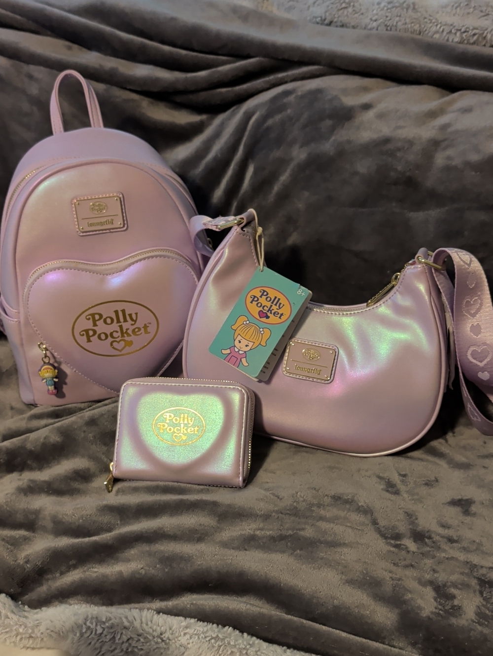 Polly Pocket Loungefly Set